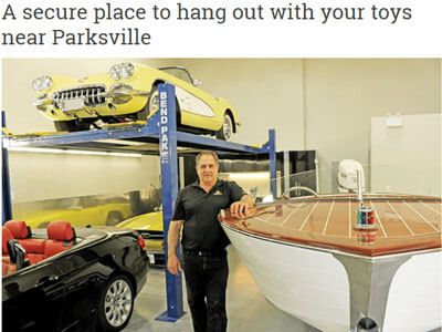 PQB News Article Guy Garages